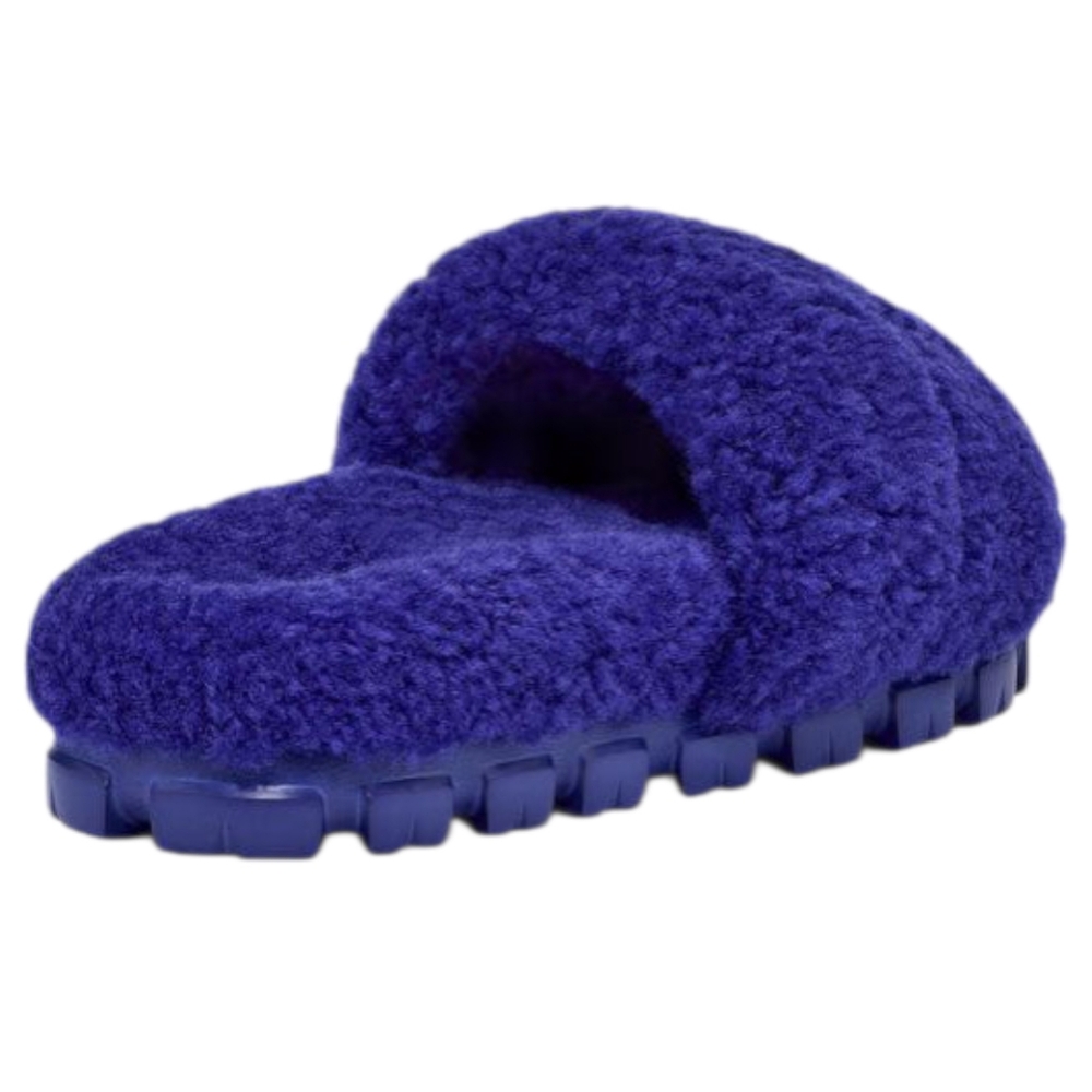 UGG Australia Cobalt Blue Shearling Cozetta Slides WOMEN SIZE 9 - Picture 5 of 15